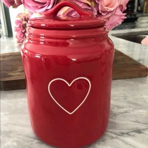 Rae Dunn Valentine’s Canister NEW!